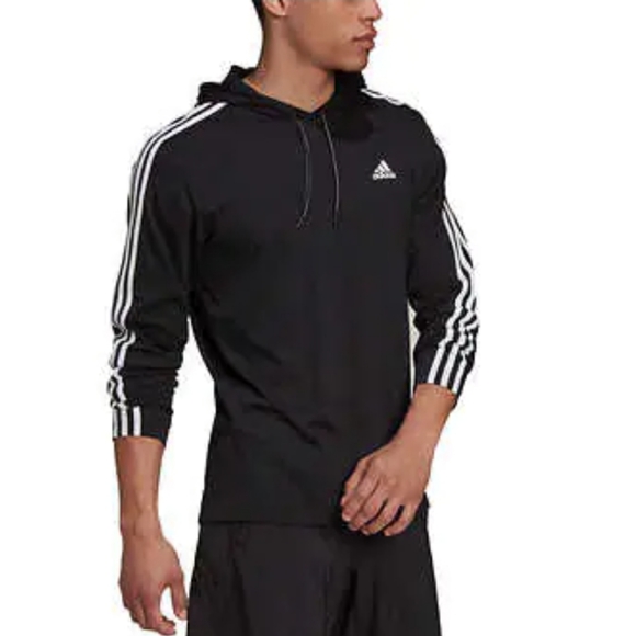 New adidas Men's Training Lightweight Hoodie Pullover Large - Picture 2 of 5